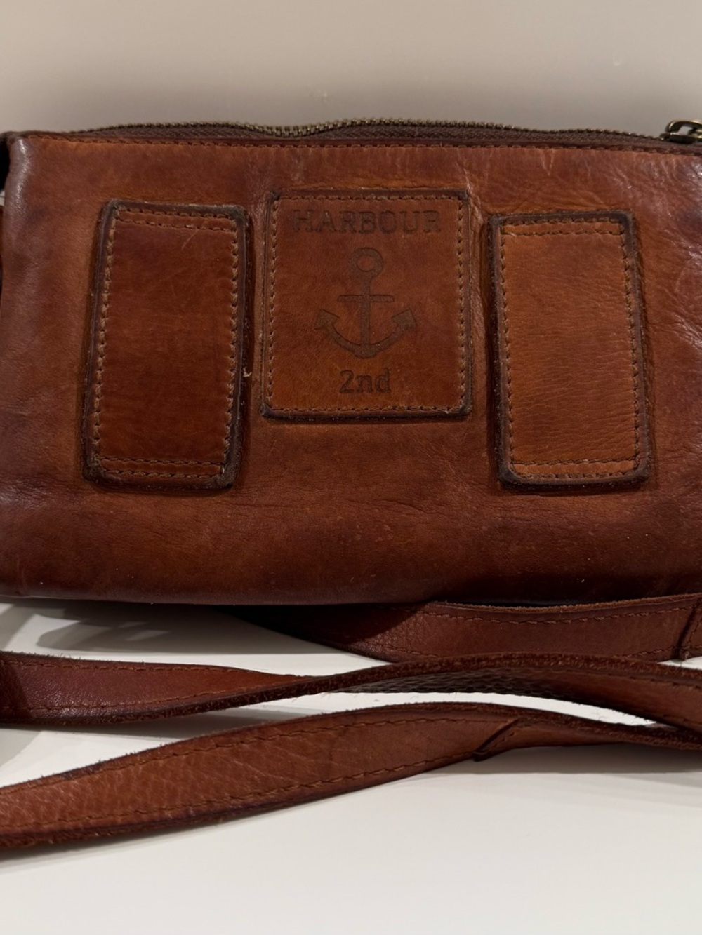 Vintage Harbor 2nd Luna Crossbody Leather Bag - Picture 2 of 7
